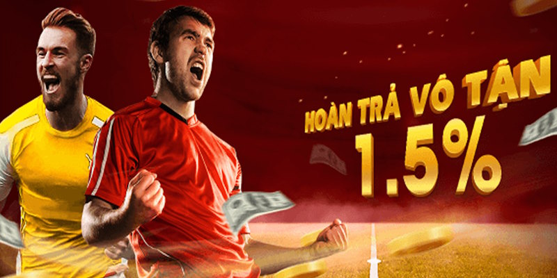 Chương trình hoàn trả 1,5% đang cực kỳ hấp dẫn khi Ga6789 vận hành